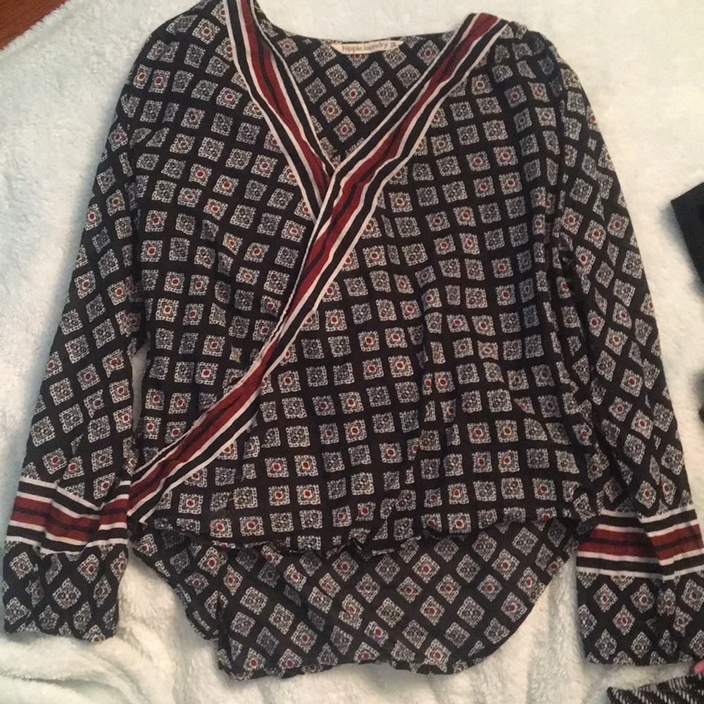 Boho Hippie Laundry Blouse